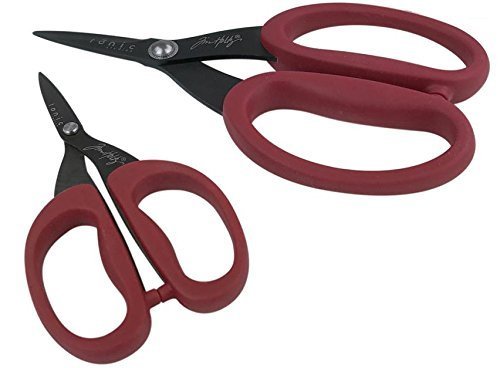 Product Cover Tim Holtz Scissors & Snips - Kushgrip Non-Stick Serrated Scissors Set - Mini Snips 5