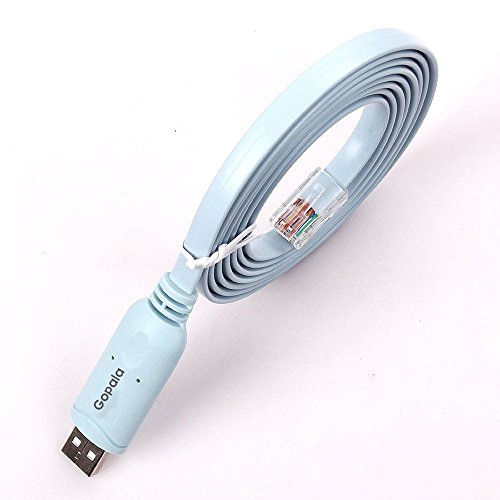 Product Cover Gopala 6 FT(1.8M) Cisco Console Cable with FTDI Chip, USB to Rj45 Cable