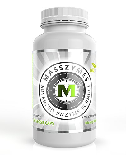 Product Cover MassZymes - Premium Digestive Enzyme Supplement for Women and Men - Most Potent Enzyme Formula on The Planet - Now with AstraZyme (250 Capsules)