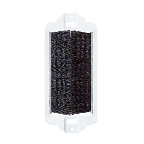 Product Cover Leviton 41075-DBE Decora Brush Passthrough, Black,