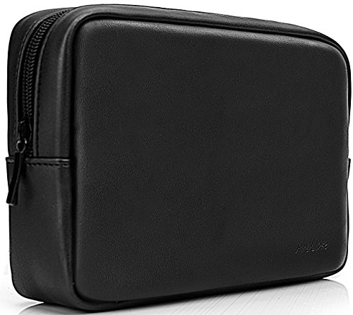 Product Cover ProCase Accessories Bag Organizer Power Bank Case, Electronics Accessory Travel Gear Organize Case, Cable Management Hard Drive Bag -Black