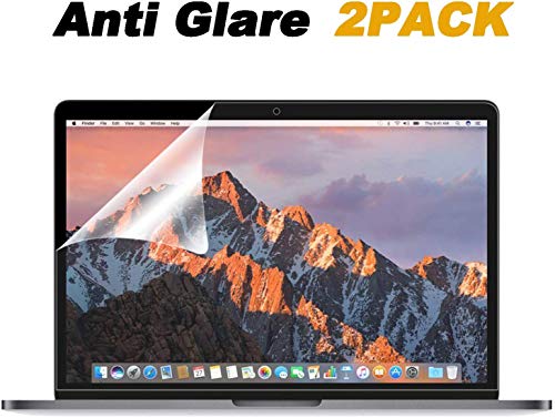 Product Cover [2 Pack] Anti Glare(Matte) Screen Protector Compatible MacBook Pro 13 inch 2016-2019 Released Model A2159 A1706 A1708 A1989, with Anti Dust and Finger-Print Coating