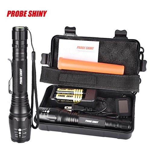 Product Cover 8000 Lumens VIASA X800 XML T6 LED Zoom Tactical Military Flashlight Super Torch Set(Key Chain)