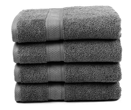 Product Cover Ariv Collection Premium Bamboo Cotton Bath Towels - Natural Ultra Absorbent and Eco-Friendly 30