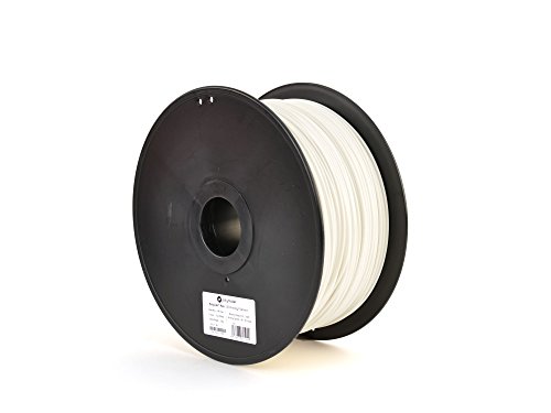 Product Cover LulzBot PolyLite PLA, 2.85 mm 3 kg Reel Polymaker, 3 mm Diameter, True White