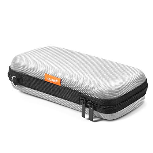 Product Cover GLCON Portable Protection Hard EVA Case for External Battery,Cell Phone,GPS,Hard Drive,USB/Charging Cable,Carrying Bag Mesh Inner Pocket,Zipper Enclosure n Durable Exterior,Universal Travel Pouch Bag