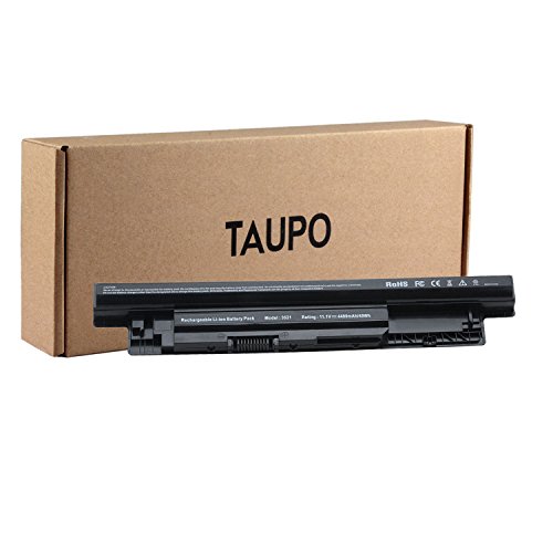 Product Cover TAUPO XCMRD New Laptop Battery Compatible with Dell Inspiron 14 3421/ 14r 5421 5437/15 3521 5521 / 15r 5537/17 3721/ 17r 5737 5721/ Latitude 3540, fits P/N MR90Y 9K1VP - 12 Months Warranty