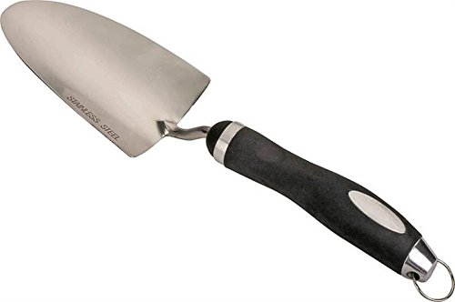 Product Cover Edward Tools Bend-Proof Garden Trowel - Heavy Duty Polished Stainless Steel - Rust Resistant Oversized Garden Hand Shovel for Quicker Work - Digs Through Rocky/Heavy soils - Comfort Grip (1)