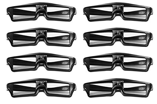 Product Cover Goswot 144Hz Rechargeable Active Shutter Eyewear for All DLP-Link 3D Projectors( Pack of 8)