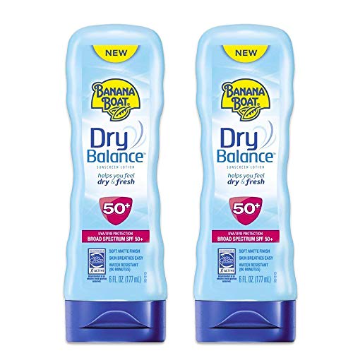 Product Cover Banana Boat Dry Balance Sunscreen Lotion, SPF 50, 6 fl oz (Pack of 2)