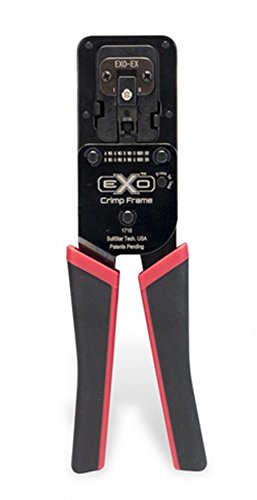 Product Cover Platinum Tools 100061C EXO Crimp Frame with EXO-EX Die Set for ezEX-RJ45 Connectors