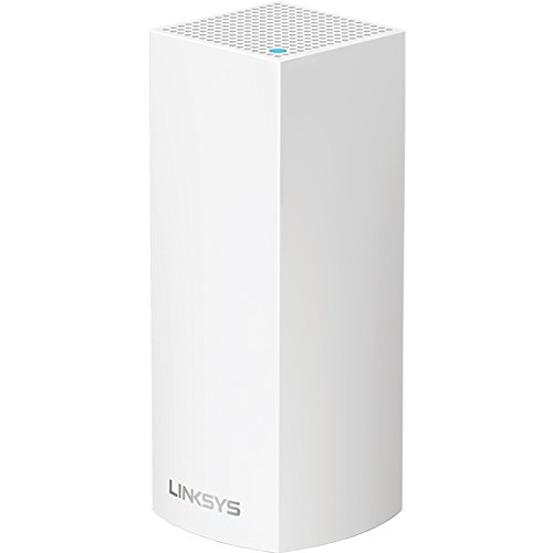 Product Cover Linksys Velop Mesh Router (Tri-Band Home Mesh WiFi System for Whole-Home WiFi Mesh Network) 1-Pack, White