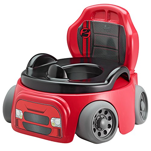 Product Cover The First Years Training Wheels Racer Potty System, Red