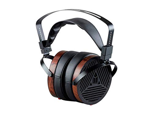Product Cover Monolith M1060 Over Ear Planar Magnetic Headphones - Black/Wood With 106mm Driver, Open Back Design, Comfort Ear Pads For Studio/Professional