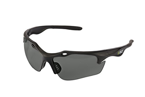 Product Cover EGO Power+ GS002 Anti-Scratch Safety Glasses with 99UV Protection & ANSI Z87.1 Standards, Grey Lens