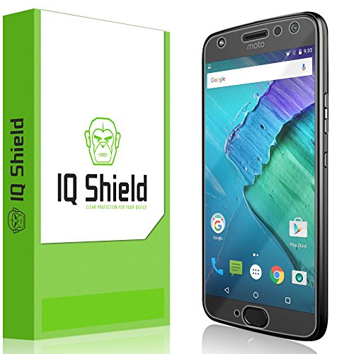 Product Cover IQ Shield Screen Protector Compatible with Moto X4 (4th Generation, 2017) Anti-Bubble Clear Film