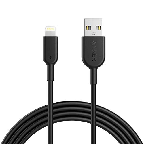 Product Cover iPhone Charger, Anker Powerline II Lightning Cable (6ft), Probably The World's Most Durable Cable, MFi Certified for iPhone 11 / XS/XS Max/XR/X / 8/8 Plus / 7/7 Plus / 6/6 Plus