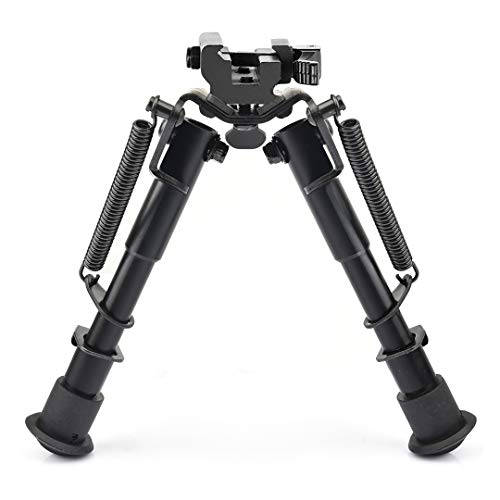Product Cover CVLIFE 6-9 Inches Rifle Bipod,Tactical Bipod with Quick Release Picatinny Adapter