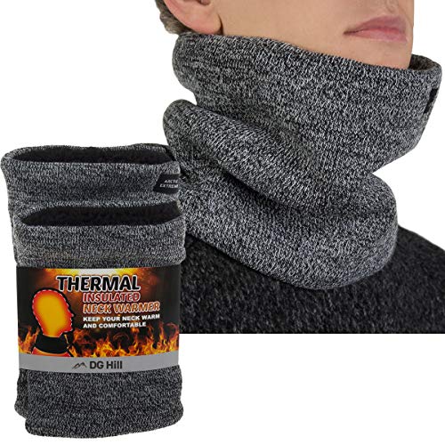 Product Cover Arctic (2 Pack) Thick Heat Trapping Thermal Neck Warmers, Neck Gaiter Set Fleece Unisex