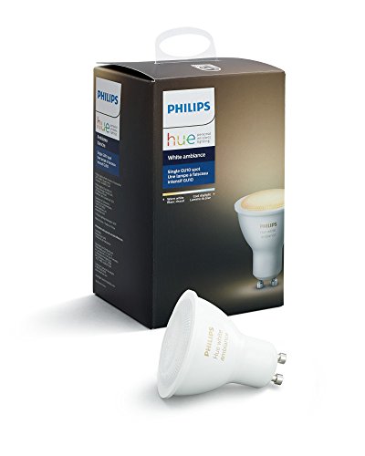 Product Cover Philips Hue White Ambiance GU10 Dimmable LED Smart Spot Light (Hue Hub Required, Works with Alexa, Apple Homekit & Google Assistant), Old Version