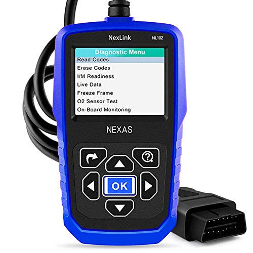 Product Cover NEXAS LUMNX-NL102+SC Heavy Duty Truck NL102 OBD/EOBD+HDOBD Diagnostic Scanner Scan Tools Engine ABS Transmission Check Trucks & Cars 2 in 1 Codes Reader