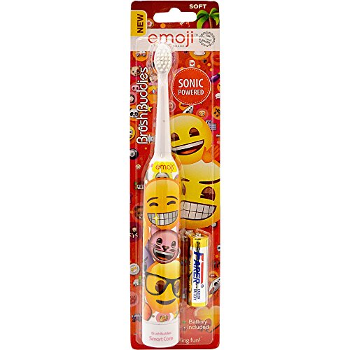 Product Cover Emoji : Brush Buddies Emoji Sonic Powered Toothbrush