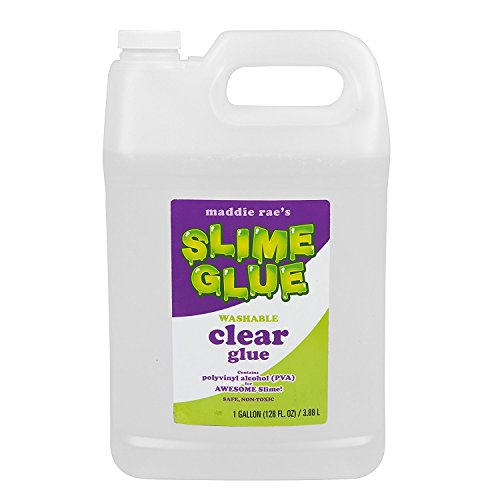 Product Cover Maddie Rae's Slime Making Clear Glue - 1 Gallon (128oz) Value Size - Non Toxic, School Grade Formula for Perfect Slime Crafts