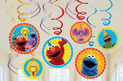 Product Cover Sesame Street Hanging Swirls (12 ct)