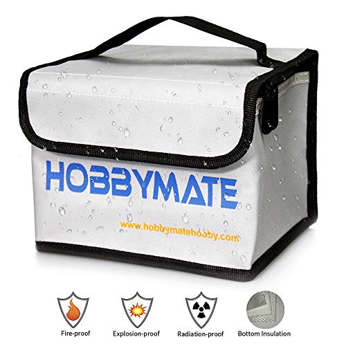 Product Cover HOBBYMATE Lipo Battery Safe Bag Lipo Battery Guard Bag Fireproof Explosionproof Pouch Sack for Charge & Storage