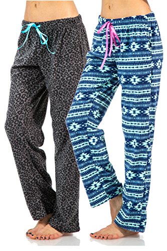 Product Cover Ashford & Brooks Women's Plush Mink Fleece Pajama Sleep Pants