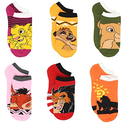 Product Cover Disney The Lion King Boy's Girl's Toddler Teen Adult's Multi pack Socks Set