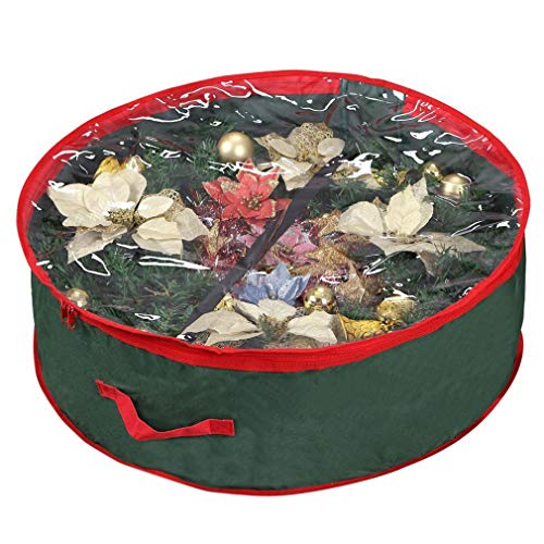 Product Cover Primode Wreath Storage Bag with Clear Window 24