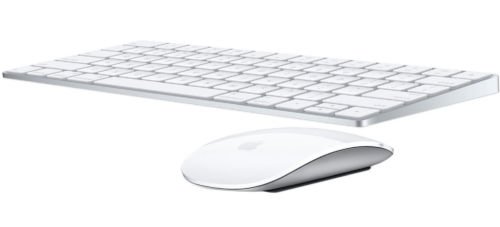 Product Cover Apple Wireless Magic Keyboard 2 -MLA22LL/A with Apple Magic Bluetooth Mouse 2 -MLA02LL/A (Renewed)