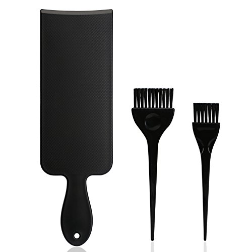 Product Cover Balayage Highlighting Board and Brush Kit, Hair Coloring Set for Hair Dye Hair Color, Professional Highlights Paddle Tools for Ombre Hair Dye for Home and Salon Uses