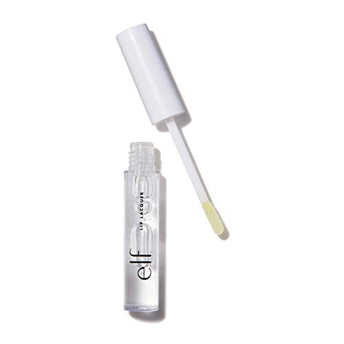Product Cover e.l.f. Lip Lacquer, Vitamin E-Enriched Moisturizing Gloss, Clear, 1 Count