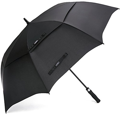 Product Cover G4Free 54/62/68 Inch Automatic Open Golf Umbrella Extra Large Oversize Double Canopy Vented Windproof Waterproof Stick Umbrellas