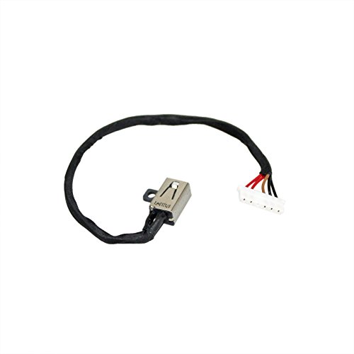 Product Cover AC DC Power Jack Cable Connector Plug Replacement For Dell Inspiron 15-3558 15-3551 15-3552 i3558-9136 Ryx4j Compatible With 450.030060001