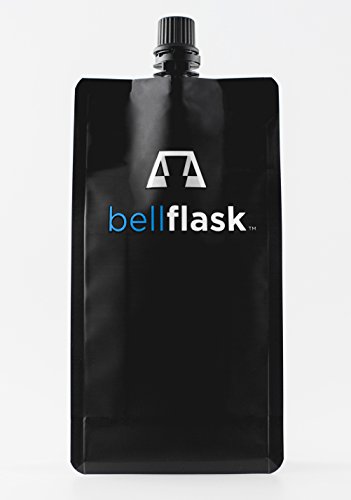Product Cover BellFlask - 12 oz. Concealable, Flexible, Reusable, Best, Metal-Free Pack of 3 Flasks with Filling Funnel for Vacations, Events, Backpacking. Partying, and More!