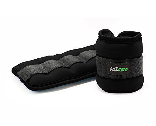 Product Cover A2ZCARE Ankle Weight/Wrist Weight Set with Neoprene Padding for Soft, Comfortable Feel