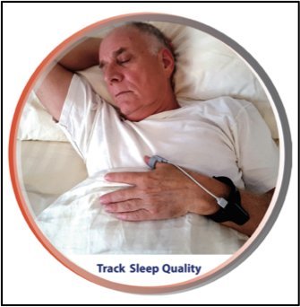Product Cover BodiMetrics O2 Vibe Sleep & Fitness Monitor - Oxygen & Heart Rate Recorder - Wearable Health & Activity Tracker