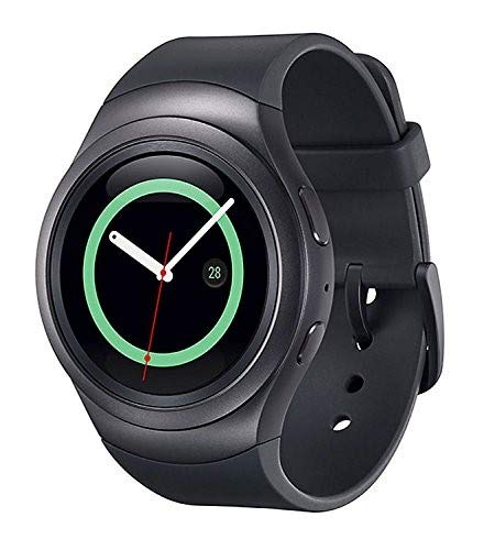 Product Cover Samsung Gear S2 R730A Smartwatch (AT&T) - Black / Dark Gray (Renewed)