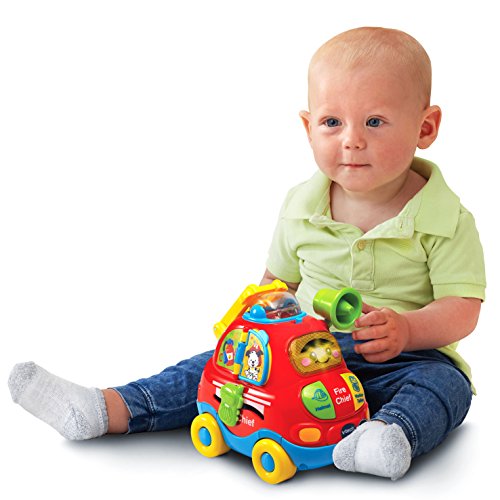 Product Cover VTech Go! Go! Smart Wheels - Jumbo Plush & Discover Fire Chief Multicolor