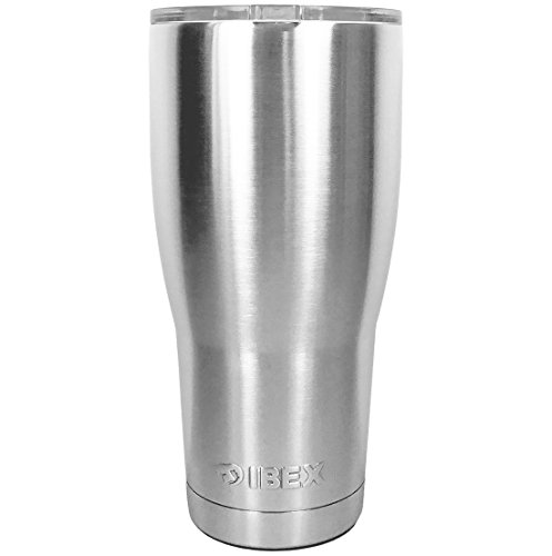Product Cover IBEX Stainless Steel 30oz Tumbler - Manufactured With Copper Lined Vacuum Insulation to Keep Drinks Consistently Colder Than Any Other Tumbler (30oz, Silver)