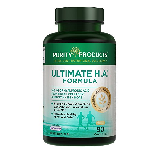 Product Cover Ultimate H.A. Formula - Clinically Studied BioCell Collagen - Dynamic Hyaluronic Acid Support for The Joints and Skin - 90 Count - from Purity Products
