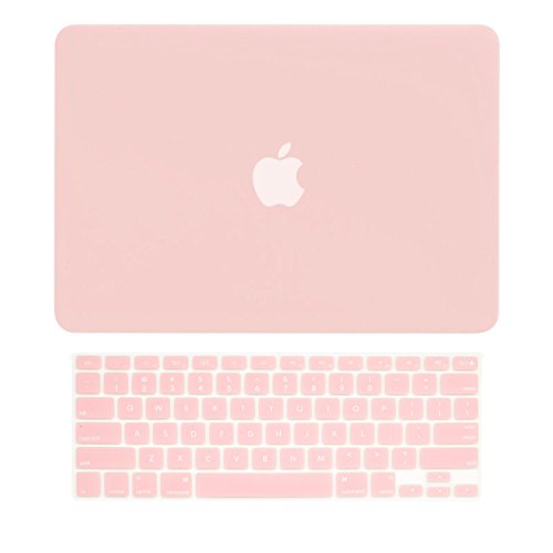 Product Cover TOP CASE - 2 in 1 Signature Bundle Rubberized Hard Case and Keyboard Cover ONLY Compatible MacBook Air 13