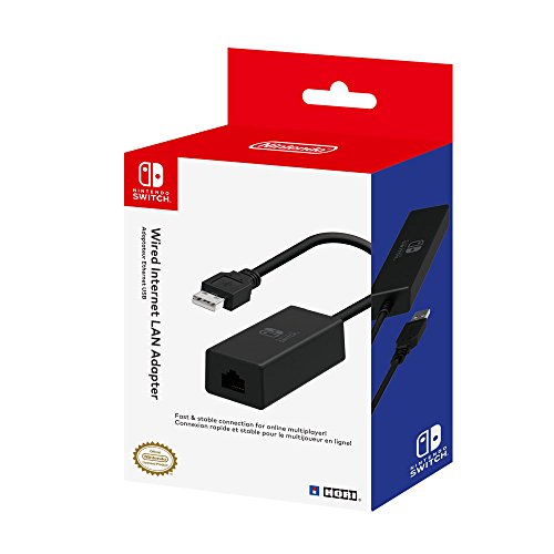Product Cover Nintendo Switch Wired Internet LAN Adapter by HORI Officially Licensed by Nintendo