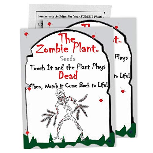 Product Cover Zombie Plant Seed Packets (2) Grow Your Real Live Zombie Plant. Watch it