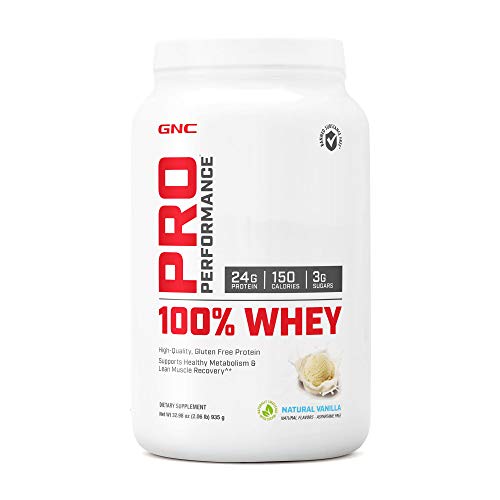 Product Cover GNC Pro Performance 100 Whey Protein - Natural Vanilla 2.06 lbs.
