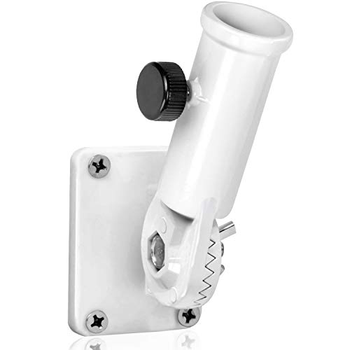 Product Cover Anley Multi-Position Flag Pole Mounting Bracket with Hardwares - Made of Aluminum - Strong and Rust Free - 1