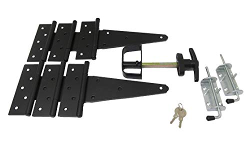 Product Cover Shed Door Hardware Kit, T Hinges 8